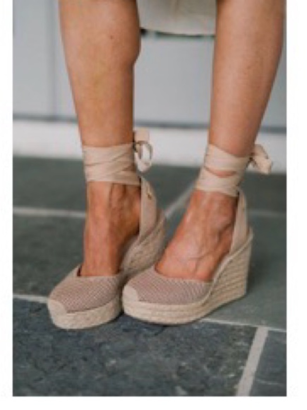 NEW: wedges with wrap around